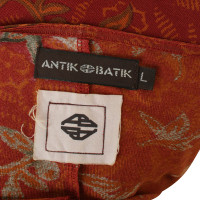 Antik Batik Wickelkleid mit Muster