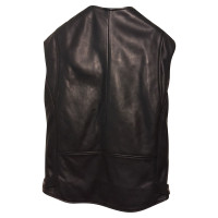Mc Q Alexander Mc Queen Biker-style leather vest