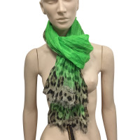 Roberto Cavalli Fluo groene sjaal