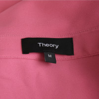 Theory Oberteil aus Seide in Rosa / Pink