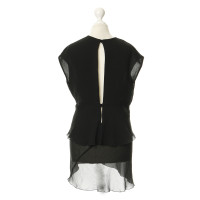 Rick Owens Blouse with peplum and slot 