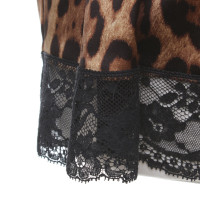 Dolce & Gabbana Haut à motif léopard