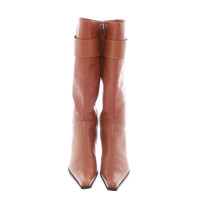 Sergio Rossi Boots Leather in Brown