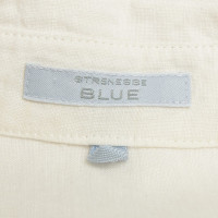 Strenesse Blue camicetta di lino in crema