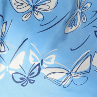 Salvatore Ferragamo silk scarf with butterfly print