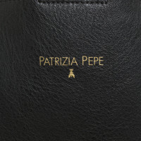 Patrizia Pepe Shopper Leather in Black