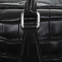 Prada Black crocodile leather bag