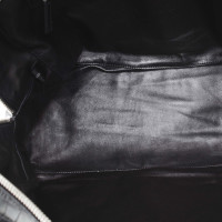 Prada Schwarze Kroko-Leder Tasche