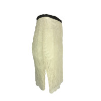 By Malene Birger Cream-coloured lace skirt 