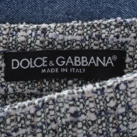 Dolce & Gabbana Jeansrock mit Besatz