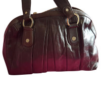 Dkny Leather shoulder bag in Brown