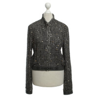 Chanel Cardigan corto con Bouclé