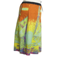 Prada skirt with colorful motif