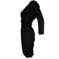Just Cavalli Black dress with wrinkled waist 