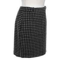 Versace skirt with checked pattern