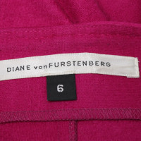 Diane Von Furstenberg Gonna in Lana in Rosa