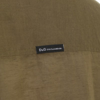 Dolce & Gabbana Bluse in Grün