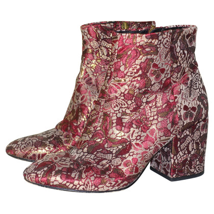Ash Ankle boots Leather in Bordeaux