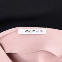 Miu Miu Kleid in Schwarz/Rosé