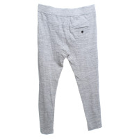 Isabel Marant pantaloni di cotone in grigio