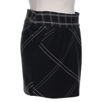 Diane Von Furstenberg skirt in black / cream