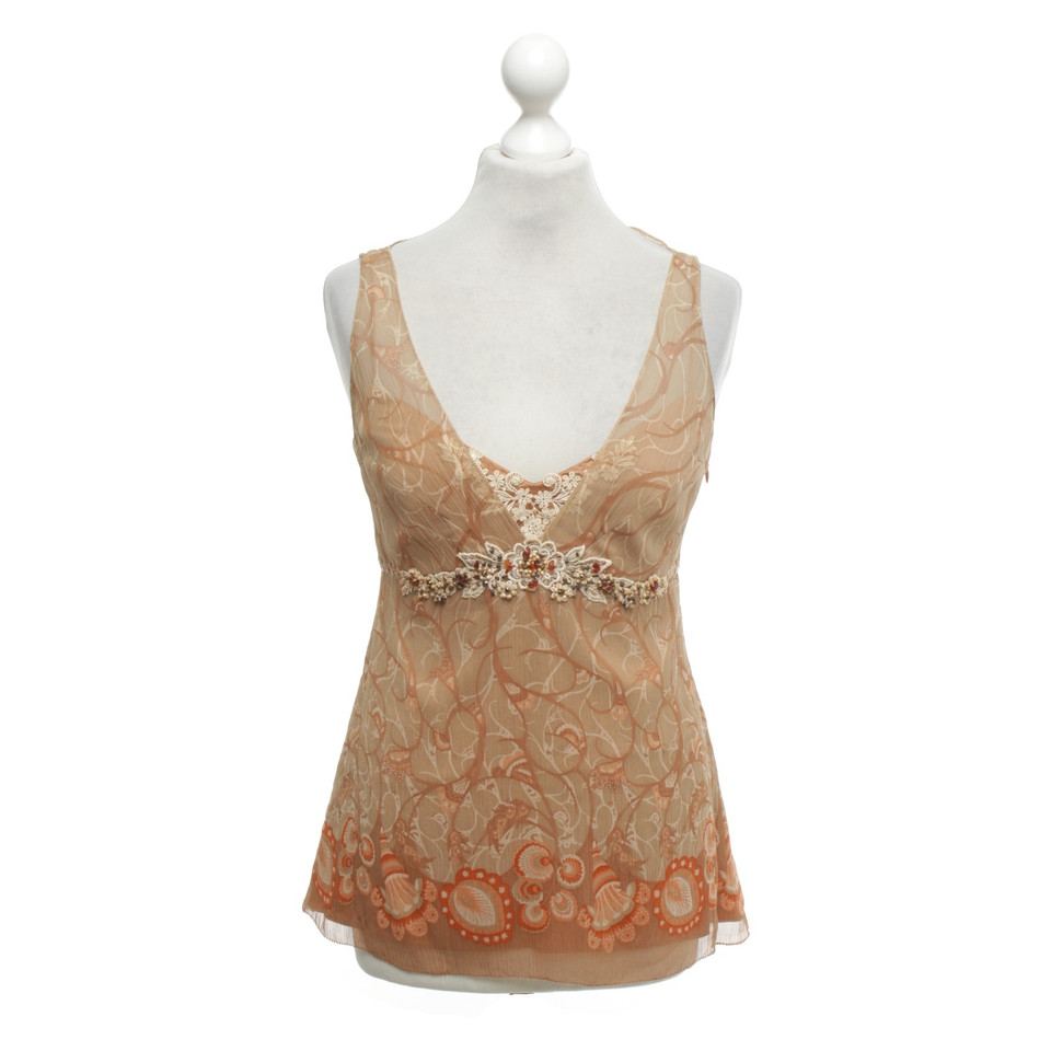 Elie Tahari Top met patroon