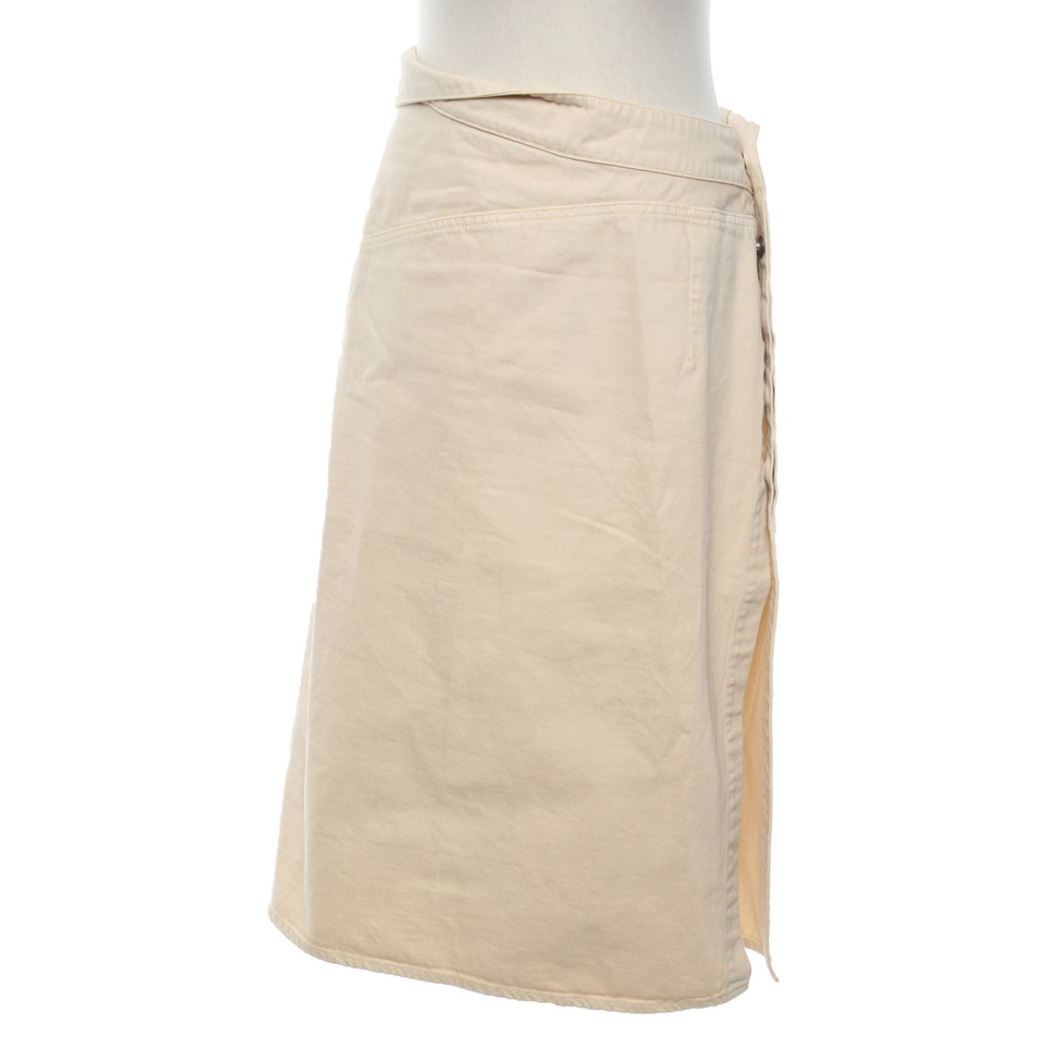 Jacquemus Skirt Cotton in Beige