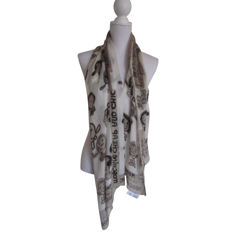 moschino cheap and chic scarf