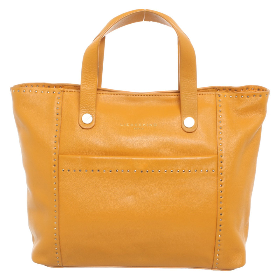 Liebeskind Berlin Handbag Leather in Orange