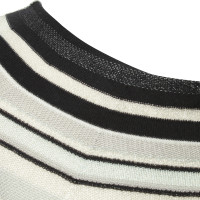 Armani Collezioni Striped fine knit shirt