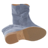 Isabel Marant Ankle boots Suede in Blue