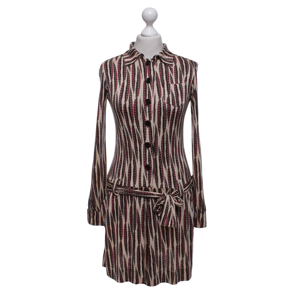 Diane Von Furstenberg Dress with stripe pattern