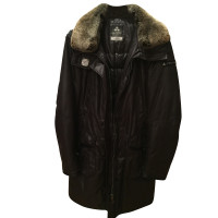 Peuterey Down parka with real fur collar