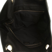 Christian Dior Lederen handtas in zwart