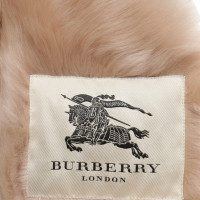 Burberry Manteau en agneau beige