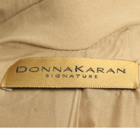 Donna Karan giacca di seta beige