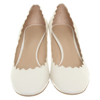 Chloé Pumps/Peeptoes Leather in Cream
