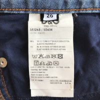 D&G Jeans di cotone sottile délavé