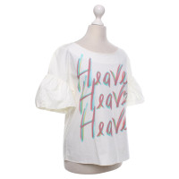 Moschino Blouse shirt in white / multicolor