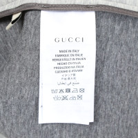 Gucci Oberteil aus Baumwolle in Grau