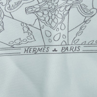 Hermès Seidentuch in Hellblau