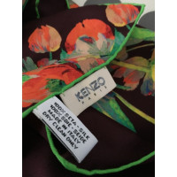 Kenzo Floral silk scarf