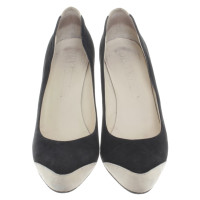 Jil Sander pumps in zwart / Beige