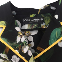 Dolce & Gabbana Camicia stile pigiama floreale