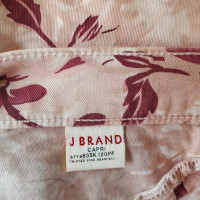 J Brand Capri pants with flower print