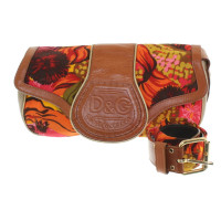 Dolce & Gabbana Handtasche mit Materialmix