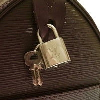 Louis Vuitton Speedy 35 aus Leder in Violett
