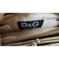 D&G Umhängetasche aus Baumwolle in Gold
