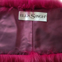 Ella Singh Fox fuchsia scarf