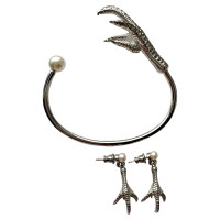 Givenchy Armreif/Armband aus Perlen in Silbern